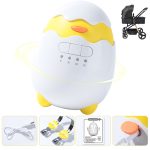 Portable Rechargeable Rocker Baby Sleep Aid Gently Rocks Adjustable Speed with 60-Minute Timer