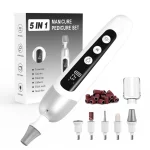 Professionelt Manicure Pedicure Kit Trådløs elektrisk neglefil sæt negleboremaskine