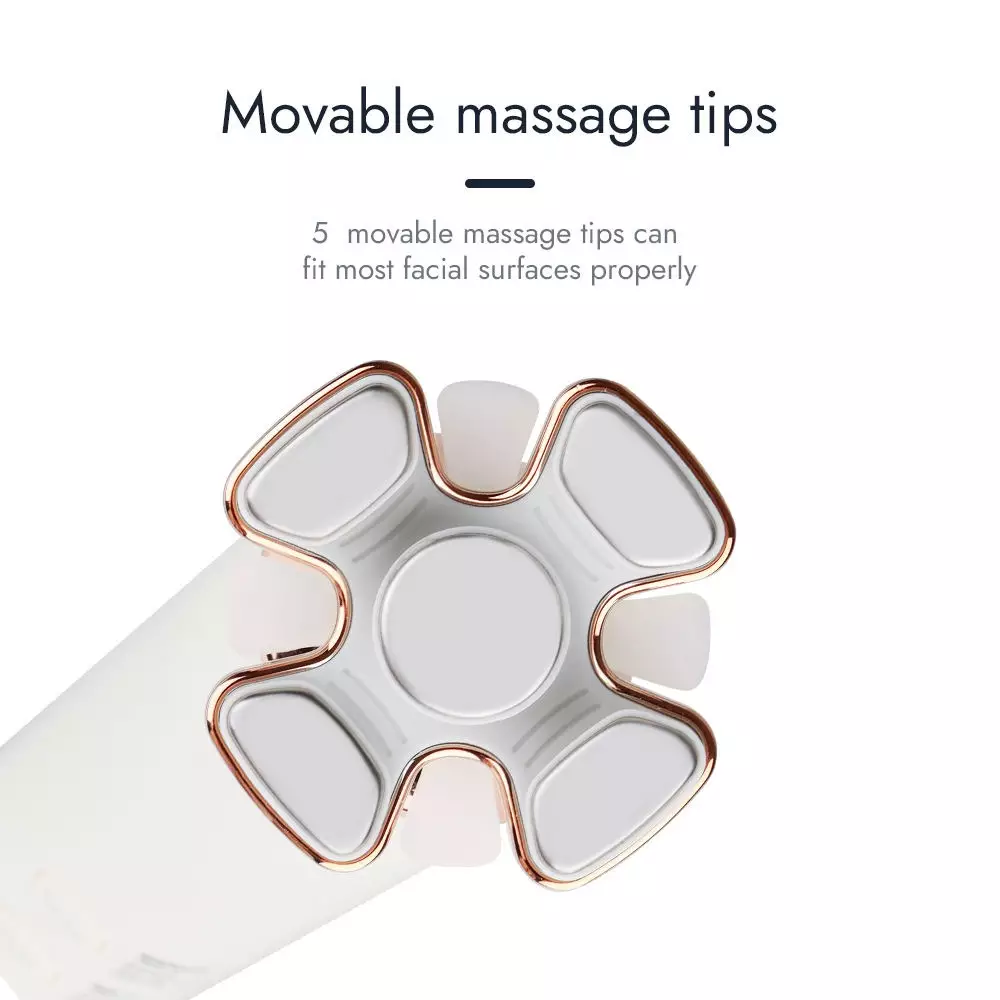 Anti-Aging Moveable Massage Tips Neck Face Lifting Beauty Device